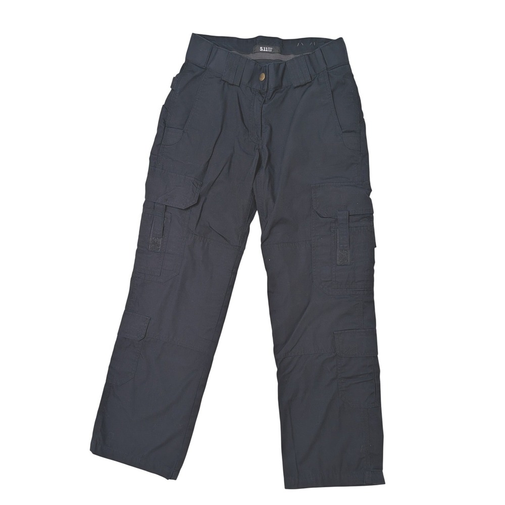 5.11 Tactical Stryke Pants Women's 6 Regular Dark Navy Flex-Tac Cargo Duty